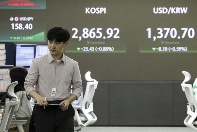 코스피가 12일 약세를 보이고 있다./사진=뉴스1 