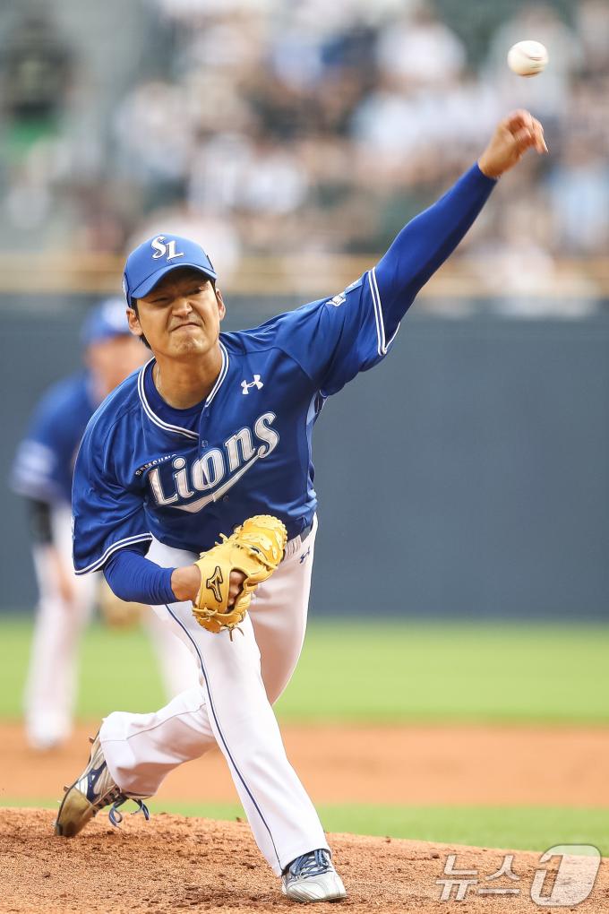 [사진] 2승 노리는 삼성 선발 백정현