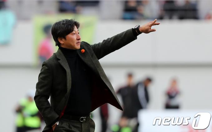 안산 감독대행에 선임된 송경섭 감독. /뉴스1 ⓒ News1 구윤성 기자