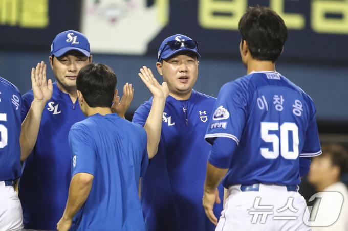 [사진] 승장 삼성 박진만 감독