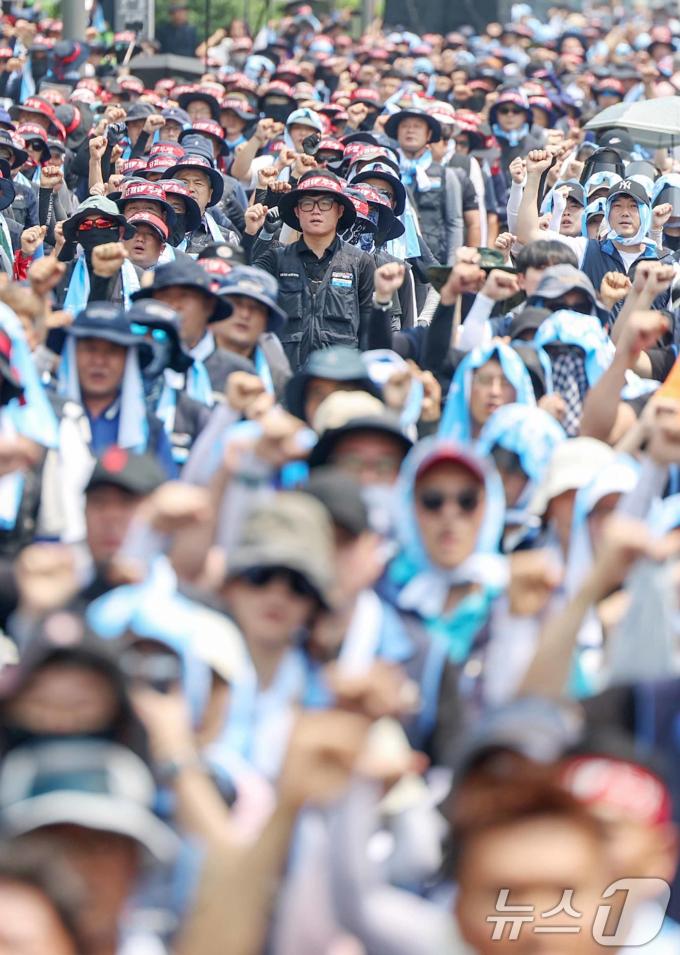 [사진] 공공운수노조의 '외침'