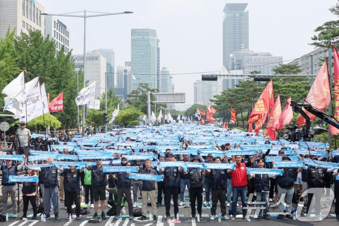 [사진] 7·13 공공운수노조 결의대회
