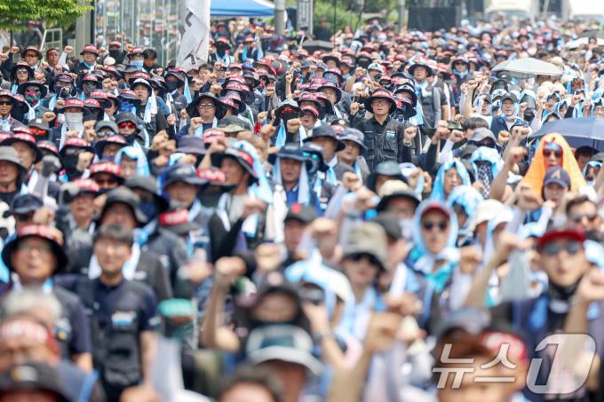 [사진] 7·13 공공운수노조 결의대회