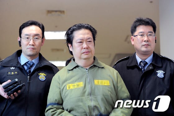고(故) 유병언 전 세모그룹 회장 아들 장남 유대균 씨. 2015.1.15./뉴스1 ⓒ News1 정훈진 기자