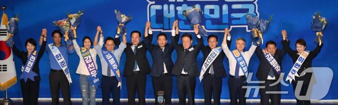 [사진] 민주당, 제1차 전국당원대회 최고위원 예비경선