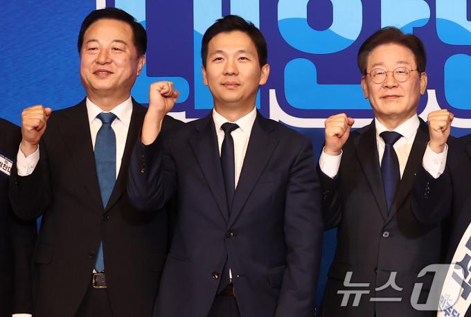 [사진] 민주당 당대표 후보 3인, 경선 없이 본선행