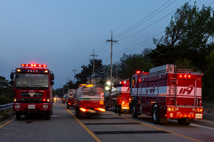 봉천터널에서 차량 화재가 발생했다. /사진=이미지투데이