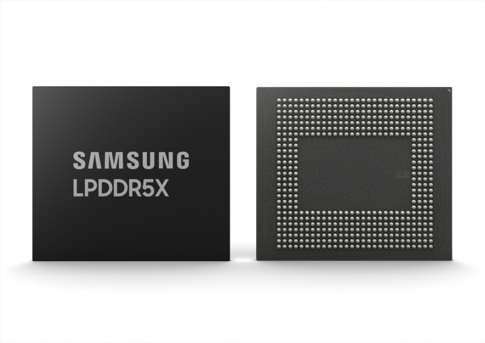 업계 최고 속도 삼성전자 LPDDR5X 제품 이미지. / 사진=삼성전자