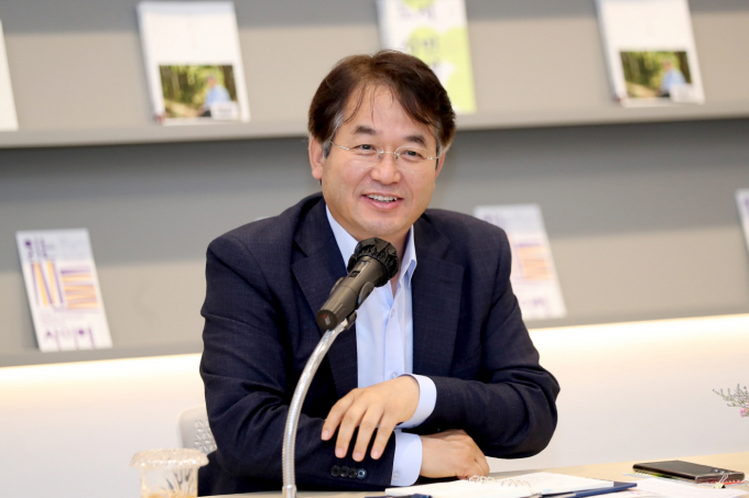 이동환 고양특례시장이 '대한민국 독서대전 고양' 개막식에 참석해 인사말을 하도 있다. / 사진제공=고양특례시
