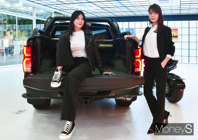 [머니S포토] 적재함서 캠핑 가능? 올 뉴 콜로라도 광활한 적재함