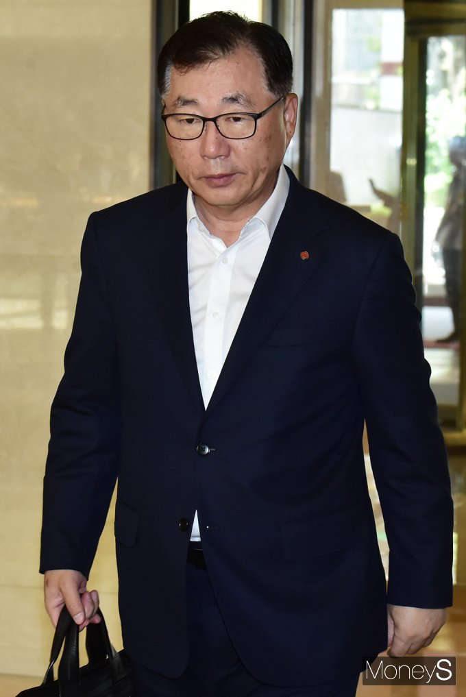 [머니S포토] 박현철 부회장, 2024 롯데 하반기 VCM 참석