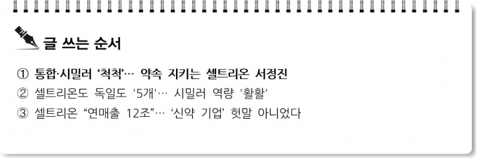 [S리포트] 통합·시밀러 '척척'… 약속 지키는 셀트리온 서정진