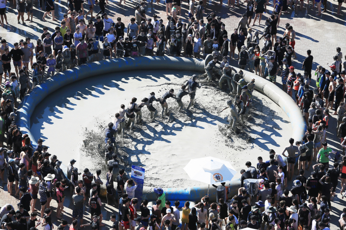 보령머드축제는 다양한 체험행사로 가득하다. /사진=보령시