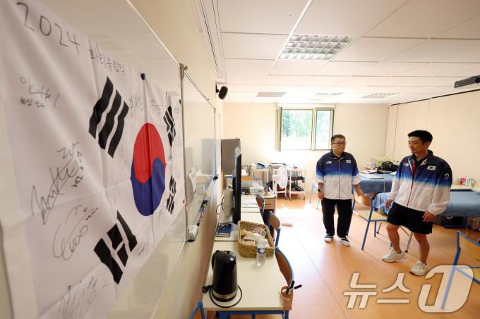 [사진] '선수들 컨디션, 우리가 책임진다'