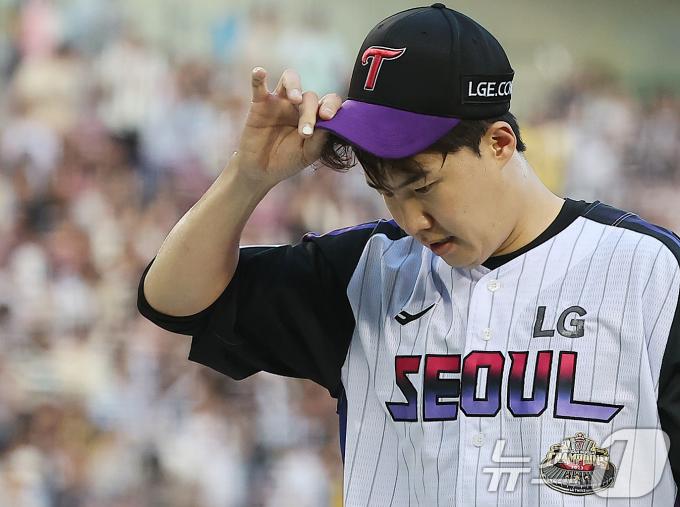[사진] 4실점이 아쉬운 임찬규