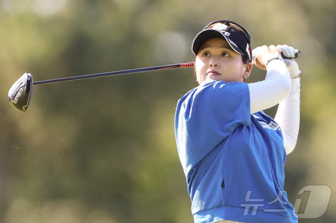 최혜진(25·롯데)이 LPGA투어 다나 오픈 2라운드에서 공동 5위에 올랐다. ⓒ AFP=뉴스1
