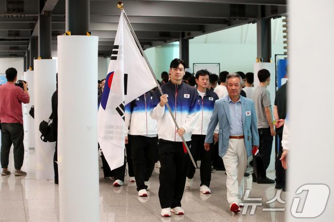 [사진] 2024 파리올림픽 선수단 본단 출국
