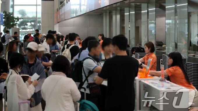 [사진] MS발 대란 국내항공사 시스템 복구 완료