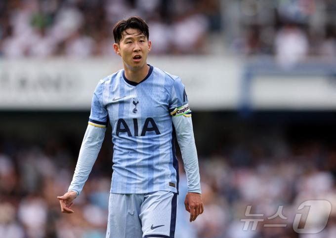 QPR전에 출전한 손흥민이 45분을 소화했다. ⓒ 로이터=뉴스1