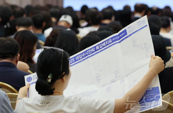 [사진] 의대 정원 학대에 입시전략 '고민'