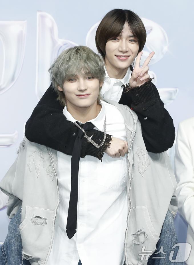 [사진] 휴닝카이, 범규 어부바