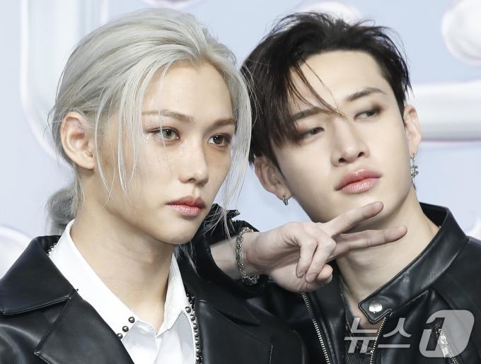 [사진] 필릭스 방찬, 우월한 투샷