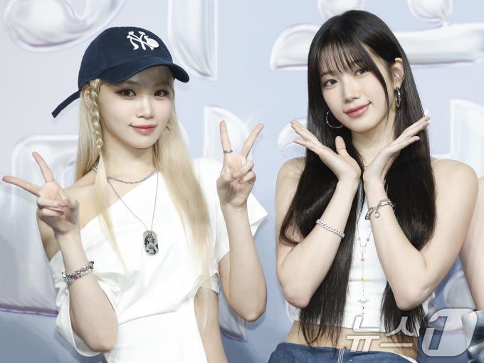 [사진] 김채원·카즈하, 르세라핌 꽃이 활짝 피었습니다