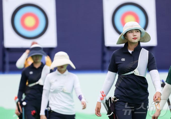 [사진] '위풍당당' 임시현…'파리올림픽 金 사냥 나선다'