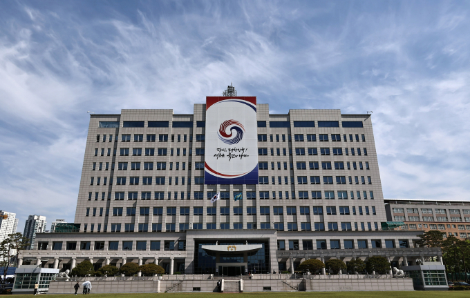 대통령실이 이원석 검찰총장이 윤석열 대통령 부인 김건희 여사 검찰 비공개 소환 조사 논란에 대해 사과하자 "수사 중인 사안에 입장을 내는 건 부적절하다"고 말했다. 사진은 서울 용산 대통령실 청사. /사진=뉴스1