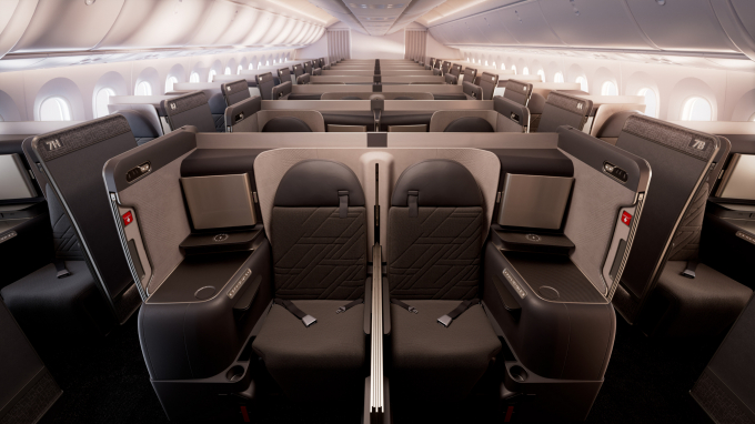 대한항공 B787-10 프레스티지석 컬러가 바뀌었다. /사진=대한항공