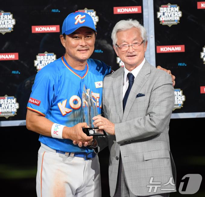 [사진] 이종범 '한일 드림 플레이어즈 게임 MIP'