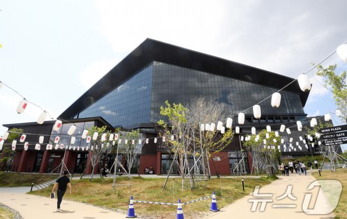 [사진] 홋카이도 에스콘필드 '처음 열리는 한일전'