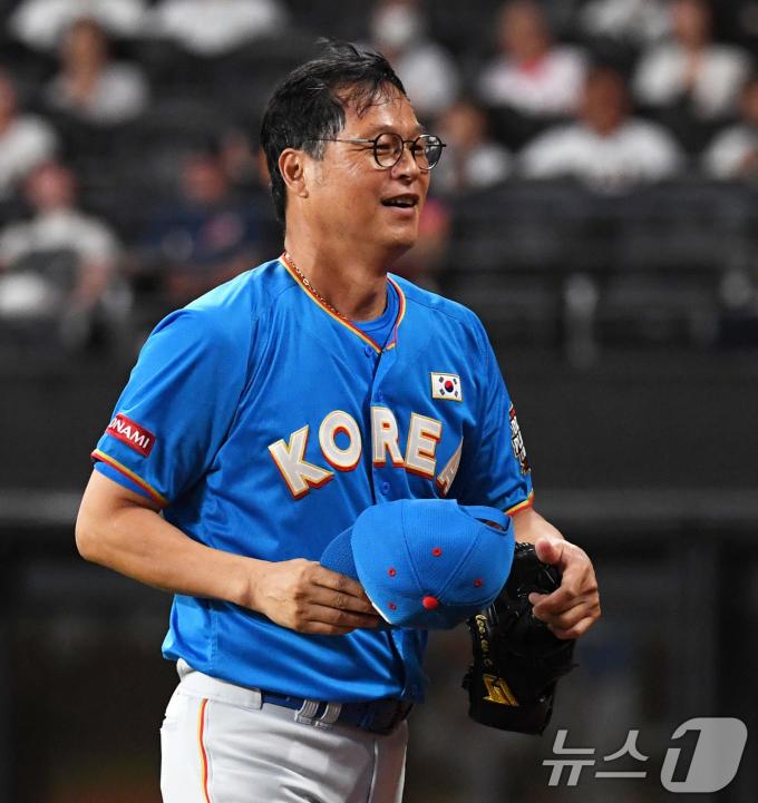 [사진] 구대성 '아쉽지만 최선을 다했다'