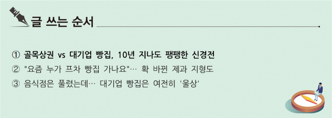 [S리포트] 동네 빵집 vs 대기업 빵집, 10년 지나도 팽팽한 신경전