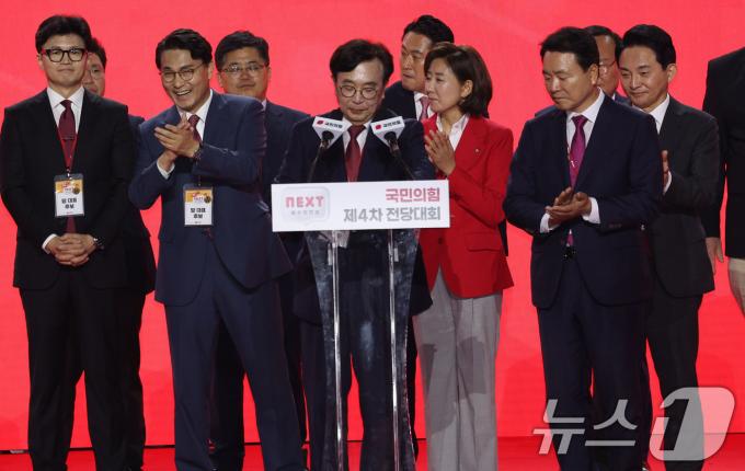[사진] 국민의힘 신임 대표에 한동훈