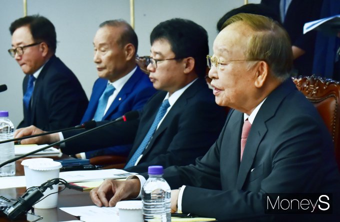 [머니S픽] 禹 국회의장 만난 경총 