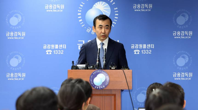이세훈 금융감독원 수석 부원장이 25일 서울 여의도 금감원 브리핑룸실에서 티몬·위메프 정산지연 관련 브리핑을 하고 있다./사진=뉴스1