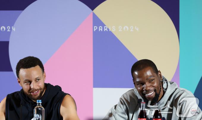 [사진] NBA 스타들의 올림픽 기자회견