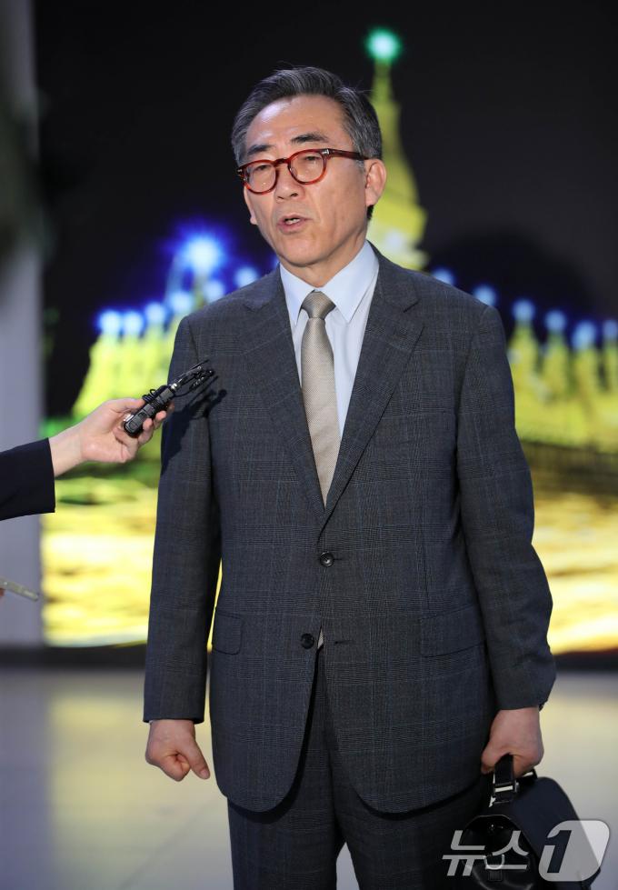 [사진] 아세안 외교전 포부 밝히는 조태열 외교장관