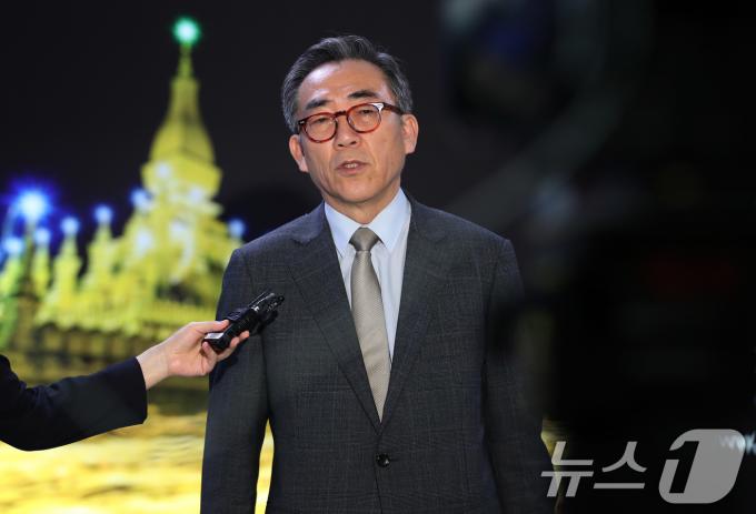 [사진] 조태열 외교장관, 라오스서 ‘안보 외교전’