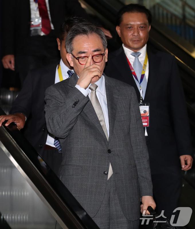 [사진] ARF 외교전 앞둔 조태열 장관