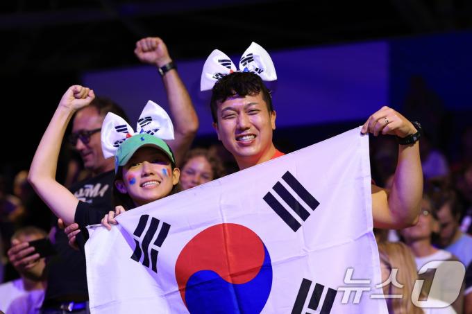 [사진] '대한민국의 승리를 응원 합니다'