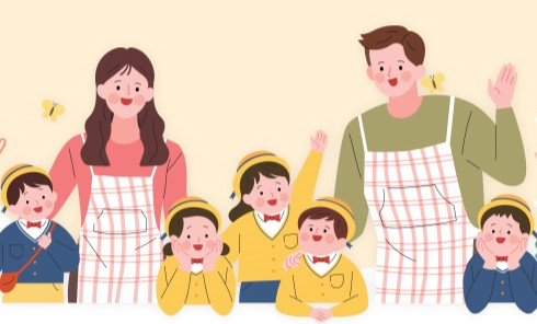 '가족과 함께하는 유아인성밥상 영양교육' 안내 포스터