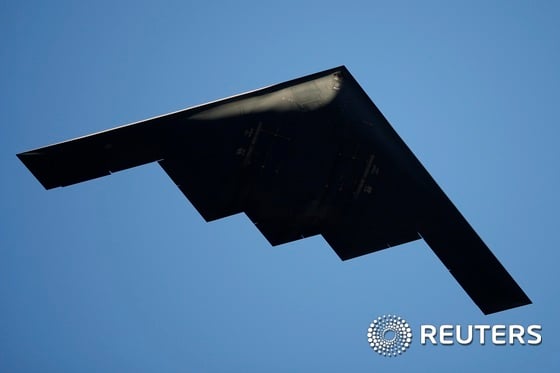 노스롭그루먼의 B-2 스텔스 폭격기.ⓒ 로이터=뉴스1