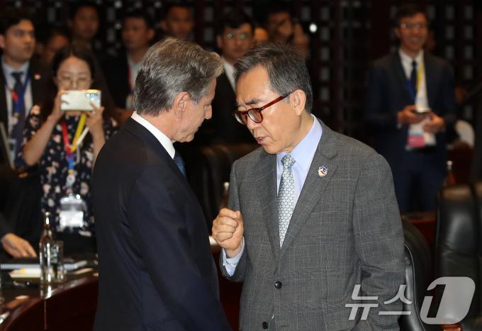 [사진] '한미 밀착'