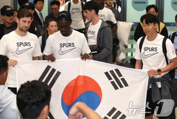 [사진] 프리시즌 한국 찾은 토트넘
