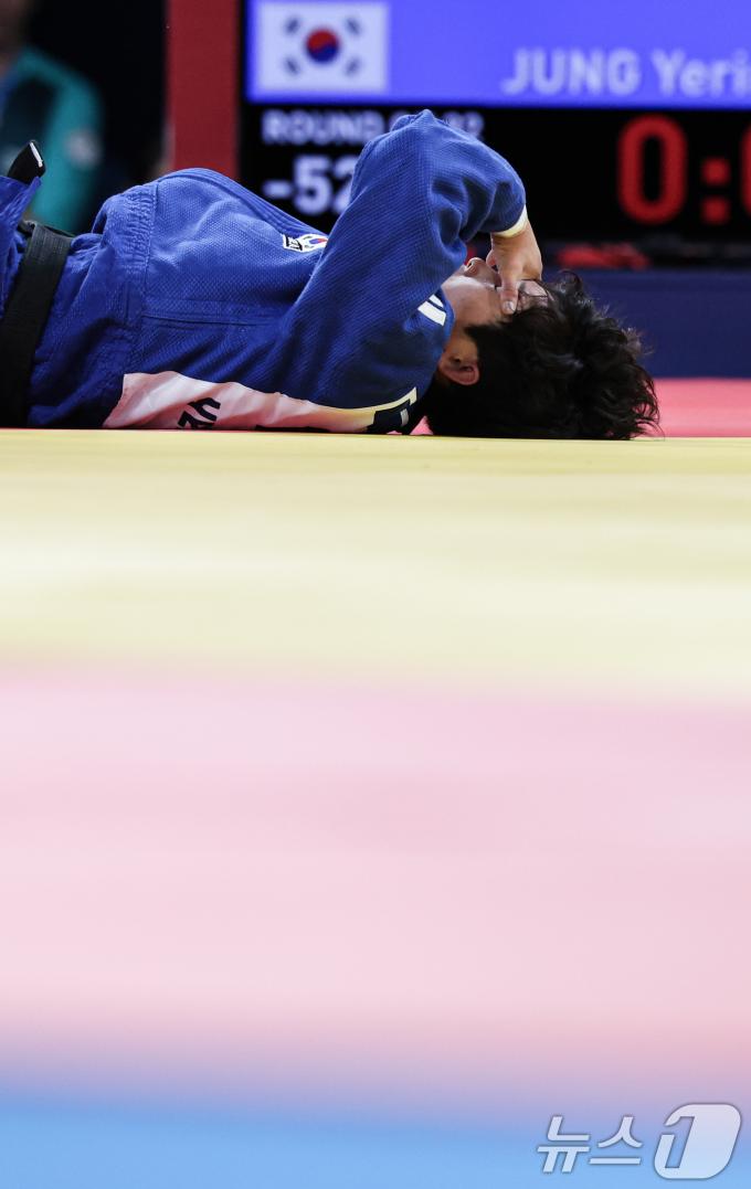 [사진] 아쉬움 감출 수 없는 정예린