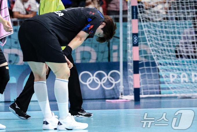 [사진] 류은희 '아쉬운 경기'