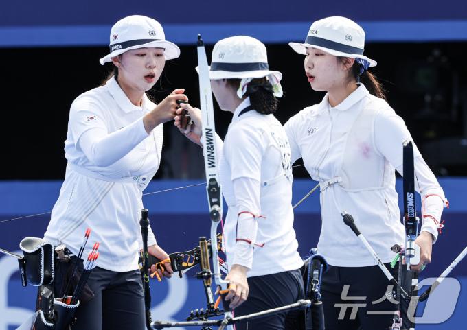 [사진] 10연패 도전 나선 양궁 대표팀