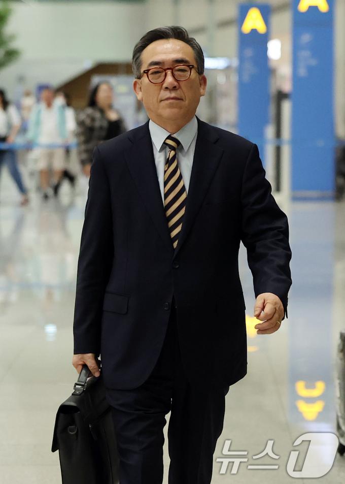 [사진] 숨가쁜 아세안 외교전 마친 조태열 장관